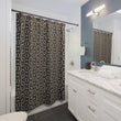 Load image into Gallery viewer, REBEL KNIT ONYX: Shower Curtain