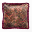Load image into Gallery viewer, CANOPY DAYDREAM DUSK: fringed velvet cushion