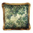 Load image into Gallery viewer, CANOPY DAYDREAM DAWN: fringed velvet cushion