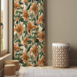 Load image into Gallery viewer, FIERCE BLOOM NECTAR: Velvet Fabric (per metre)