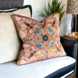 Load image into Gallery viewer, ZELLANDINE ROSÉ: velvet cushion
