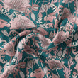 Load image into Gallery viewer, OPIUM BLUSH SPRING : Velvet Fabric (per metre)