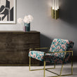 Load image into Gallery viewer, OPIUM BLUSH SPRING : Velvet Fabric (per metre)