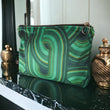 Load image into Gallery viewer, REBEL KNIT MALACHITE: Everyday Pouch