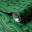 Load image into Gallery viewer, REBEL KNIT MALACHITE: Wallpaper