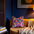 Load image into Gallery viewer, REBEL KNIT JASPER: velvet cushion