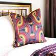 Load image into Gallery viewer, REBEL KNIT JASPER: velvet cushion