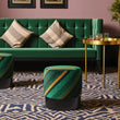 Load image into Gallery viewer, LIBERATZIÓN MALACHITE: Velvet Fabric (per metre)
