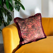 Load image into Gallery viewer, CANOPY DAYDREAM DUSK: fringed velvet cushion