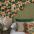 Load image into Gallery viewer, FIERCE BLOOM LEAF: Wallpaper Sample