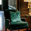 Load image into Gallery viewer, FIZZ SUPREME MALACHITE: velvet cushion