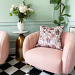 Load image into Gallery viewer, OPIUM BLUSH WINTER: velvet cushion