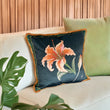 Load image into Gallery viewer, FIERCE BLOOM: velvet cushion