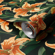 Load image into Gallery viewer, FIERCE BLOOM LEAF: Wallpaper Sample