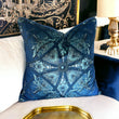 Load image into Gallery viewer, ZELLANDINE MOONLIGHT: velvet cushion
