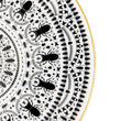 Load image into Gallery viewer, INSECT MANDALA: 12" Carver Plate (set of 4)