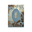 Load image into Gallery viewer, ELEMENTAL BEETLE print : grey/ gold