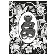 Load image into Gallery viewer, ELEMENTAL COBRA print: black/ white