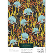 Load image into Gallery viewer, CORAL ODYSSEY BLACK: Wallpaper Sample