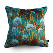 Load image into Gallery viewer, CORAL ODYSSEY TEAL: Velvet Fabric (per metre)