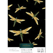 Load image into Gallery viewer, DRAGONFLY SWARM BLACK: Wallpaper Sample