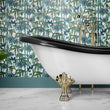 Load image into Gallery viewer, ELECTRIC LAGOON WHITE: Wallpaper Sample