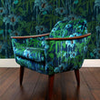Load image into Gallery viewer, ELECTRIC LAGOON BLUE: Velvet Fabric (per metre)