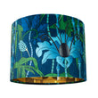 Load image into Gallery viewer, ELECTRIC LAGOON BLUE: Velvet Lampshade
