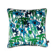Load image into Gallery viewer, ELECTRIC LAGOON WHITE: velvet cushion