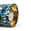 Load image into Gallery viewer, ELECTRIC LAGOON WHITE: Velvet Lampshade