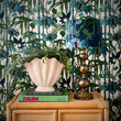 Load image into Gallery viewer, ELECTRIC LAGOON BLUE: Velvet Lampshade
