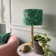 Load image into Gallery viewer, FIZZ SUPREME MALACHITE: Velvet Lampshade
