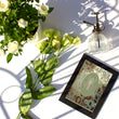 Load image into Gallery viewer, ELEMENTAL BEETLE print : green/ gold