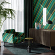 Load image into Gallery viewer, LIBERATZIÓN MALACHITE: Wallpaper Sample