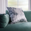 Load image into Gallery viewer, ELECTRIC LAGOON MIST: velvet cushion