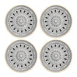 Load image into Gallery viewer, INSECT MANDALA: 12" Carver Plate (set of 4)