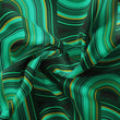 Load image into Gallery viewer, REBEL KNIT MALACHITE : Velvet Fabric (per metre)
