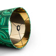 Load image into Gallery viewer, REBEL KNIT MALACHITE: Velvet Lampshade