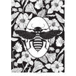 Load image into Gallery viewer, ELEMENTAL BEE print : black/ white