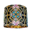 Load image into Gallery viewer, ZELLANDINE NOIR: Velvet Lampshade