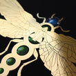 Load image into Gallery viewer, ZELLANDINE'S DRAGONFLY: gold print