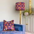 Load image into Gallery viewer, REBEL KNIT JASPER: Velvet Lampshade