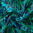 Load image into Gallery viewer, ELECTRIC LAGOON BLUE: Velvet Fabric (per metre)