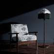 Load image into Gallery viewer, ELECTRIC LAGOON MIST: Velvet Fabric (per metre)