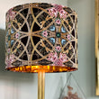 Load image into Gallery viewer, ZELLANDINE NOIR: Velvet Lampshade