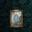 Load image into Gallery viewer, ELEMENTAL BEETLE print : grey/ gold