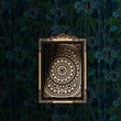 Load image into Gallery viewer, INSECT MANDALA print: black/ gold