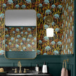 Load image into Gallery viewer, CORAL ODYSSEY BLACK: Wallpaper