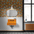 Load image into Gallery viewer, CORAL ODYSSEY ORANGE: Wallpaper Sample