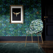 Load image into Gallery viewer, ELECTRIC LAGOON BLUE: Wallpaper Sample